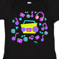 thumbnail image 4 of Inktastic '80s Boom Box music Boys or Girls Baby Bodysuit, 4 of 5