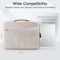 thumbnail image 2 of JETech Laptop Sleeve for 15-Inch MacBook Air (M2-M5), MacBook Pro 15/16-Inch (M1-M5) (Starlight), 2 of 6