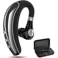 thumbnail image 1 of COMEXION - Auriculares Bluetooth V5.0 con micrófono y llave de silencio, inalámbrico, reducción de ruido, para negocios, para conducir/reuniones/escuchar, 1 of 5