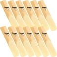 thumbnail image 3 of FRCOLOR Alto Sax Reeds Replacement 2.5 for Instrument Made of Khaki 50pcs Convenient and Durable, 3 of 8