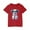 Red, variant on Qingpeng Country T-Shirt Girls Vintage Graphic Tee for Girls Boys Toddler Girls Casual Short Sleeve Tops