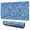 Blue Paisley Pattern, variant on Long Mouse Pads for Desk,Blue Pioneer Flower and Paisley Pattern Desk Mats on Top Of Desks, Desk Mouse Pad Extra Large with 3mm Non-Slip Base and Stitched Edge for Gaming,Office,Work,Home 47.3"x23.6"
