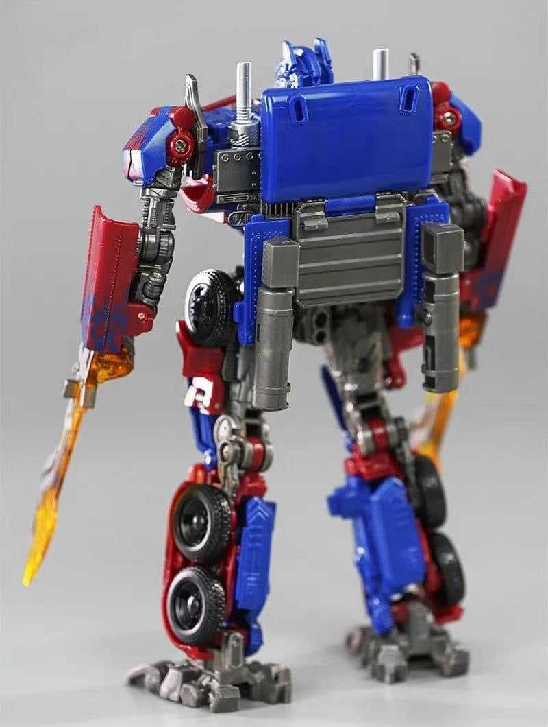 6.7-Inch White Optimus Prime Robot Model (TW-1022)