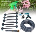 thumbnail image 4 of De Riego Por Nebulización De Jardín, 3 Modos, De Riego De Jardín Con Manguera De PE De Larga Duración De 32,8 Pies Para Invernadero, 4 of 7
