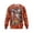 Deep Red, variant on Yuaguia Men's Halloween Skull Graphic Crewneck Sweatshirt, All Over Print Long Sleeve Casual Pullover Top, Gothic Skeleton Crew Neck Sweatshirt for Daily Wear & Halloween Party Outfit