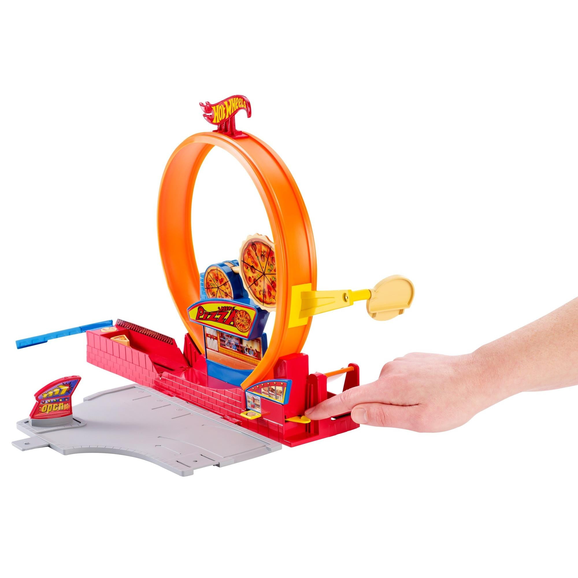 hot wheels pizza loop