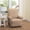 Beige, variant on Stretch Sensations 4-Piece Stretch Double Diamond Jumbo Recliner Slipcover, Spa Blue