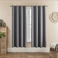 thumbnail image 4 of HBYJLZYG Blackout Insulated Curtain, Room Darkening No Drill Window Drapes 59"x63", 4 of 6