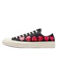 thumbnail image 2 of Zapatillas de tabla con cordones antideslizantes y resistentes al desgaste CDG Play xConverse Chuck 70 para hombre y mujer, calzado deportivo y casual, 2 of 5