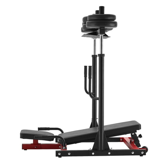 KFFKFF Vertical Leg Press Machine, Lower Body Special Home Gym Machine, Carbon Steel Leg Press Exercise Training Equipment, 550 lbs Capacity