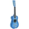 Light Blue Acoustic Classic Rock 'N' Roll 6 Stringed Guitar Toy Guitar Musical Instrument for Kids, Includes: Guitar Pick & Extra Guitar String