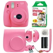 Fujifilm Instax Mini 9 Instant Film Camera (Flamingo Pink)