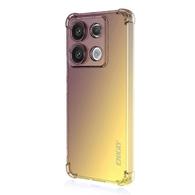 For Xiaomi Redmi Note 14S 4G TPU Case ENKAY Thickened Four Corner Drop-proof Phone Back Cover - Purp
