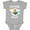 AC-Heather Grey, variant on Future Pilot Airplane for Boys Boys Baby Bodysuit