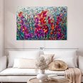 thumbnail image 2 of Elephant Stock The Breath Of Summer Wall Art - Horizontal Canvas Wall Art - Living Room Wall Decor - Abstract Canvas - Red And Pink Decor By Olena - 48" x 32", 2 of 8