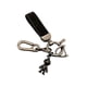 thumbnail image 1 of Billuyoard Llavero a prueba de herrumbre ligero lindo encantador cuero cordón llaves cadena anillo llaveros portátil resistente al desgaste llave hebilla Decoración del hogar Negro Billuyoard HA073912-05, 1 of 6