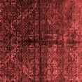 thumbnail image 1 of Ahgly Company Indoor Square Abstract Red Modern Area Rugs, 4' Square, 1 of 4
