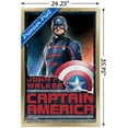 thumbnail image 3 of Marvel Falcon and Winter Soldier - John F. Walker Wall Poster, 22.375" x 34", Framed, 3 of 3