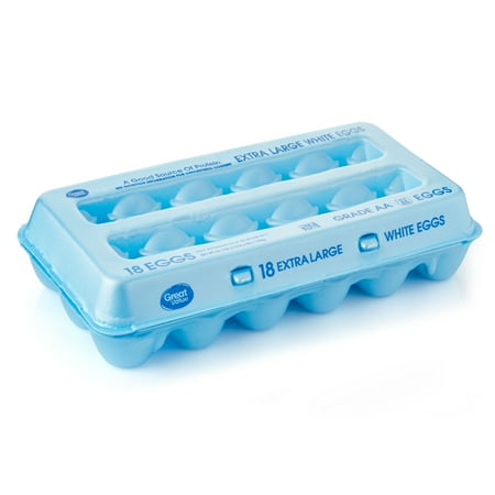 Great Value Grade AA Extra Large Eggs, 18 Count