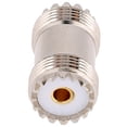 thumbnail image 1 of Conector hembra UHF Ticfox Adaptador coaxial hembra UHF a UHF 2 piezas, 1 of 8