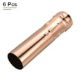 thumbnail image 3 of Uxcell 4 Inch Tall Chandelier Sleeves Base Holder Candle Socket Covers Rose Gold 6 Pack, 3 of 5