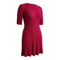thumbnail image 3 of Vestido George Talla EG tipo Sueter Manga Larga Vino, 3 of 4
