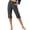 GY1, variant on Capri Pants for Women Cotton Linen Lightweight Dressy Casual Mid Waist Straight Leg Cropped Slacks with Pockets