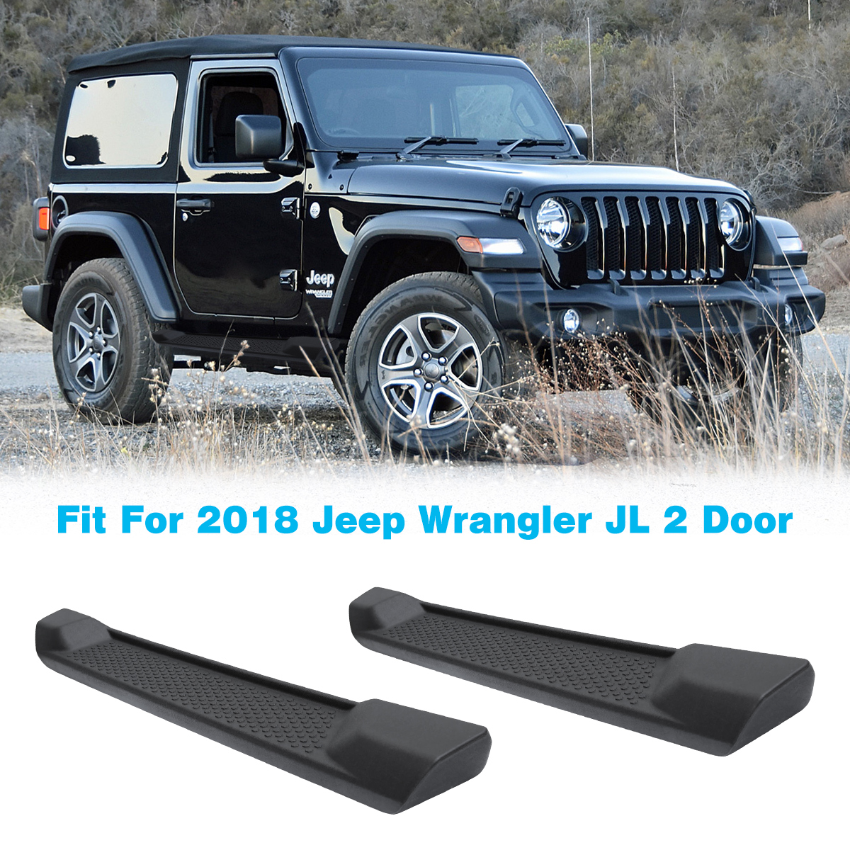 VETOMILE Side Steps Running Boards with Mounting Hardware Fit 2018 2019