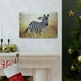 thumbnail image 5 of Majestic Zebra Art Majestic Zebra Print Animal Wall Art Wildlife Canvas Prints Wall Art Ready to Hang Unframed, 5 of 18