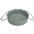 thumbnail image 1 of Silicone Baking Pan with Double Handle Waterproof Non Sticky Fryers Oven Baking Tray Kitchen Cooking Accessories for Daily Use, 1 of 8