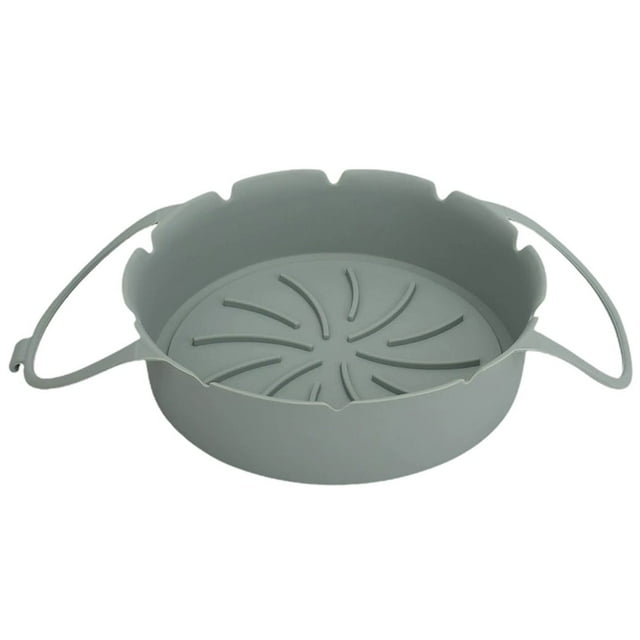 PENGXIANG Silicone Baking Pan with Double Handle Waterproof Non Sticky Fryers Oven Baking Tray Kitchen Cooking Accessories for Daily Use