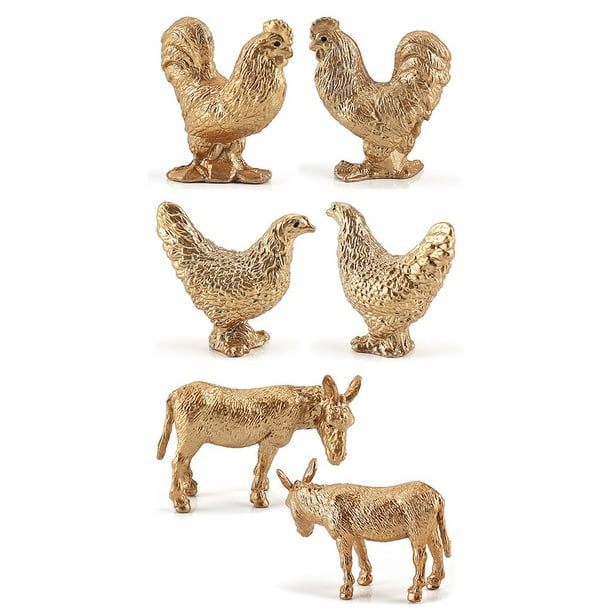 Mini Figuras de Animales del Bosque BuyWeek Juguetes PVC 12 Piezas