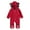 Red, variant on LEEy-world Romper Girl Boy Footed Coat Jumpsuit Hooded Baby Bear Ears Boys Romper&Jumpsuit Easter Romper Baby