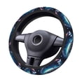 thumbnail image 2 of Bingfone Vintage Colorful Patterned Dolphin Steering Wheel Cover - Universal 15 Inches Car Steering Wheel Covers Grip Auto Internal Accessories, 2 of 6