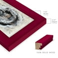 thumbnail image 2 of Circular Energy III -Framed Print w/glass-Cherry Red, 2 of 8