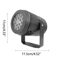 thumbnail image 2 of Rotating Snowflake Projection Light Christmas LED Snow Effect Holiday Decor for Indoor/Outdoor Stage & Parties, 2 of 4