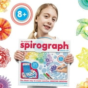 Spirograph Deluxe Set –Arts and Crafts, Kids Toys, Art Supplies, Craft Supplies, Drawing Kit, Spiral Art, Classic Gear Design Kit, Build-in Case, Pens, Design Sheet Included, Ages 8+