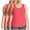 Red, variant on 3 Pack Plus Size Tank Tops for Women Casual Sleeveless Tunic Shirts Plain Summer Womens Tee Blouses