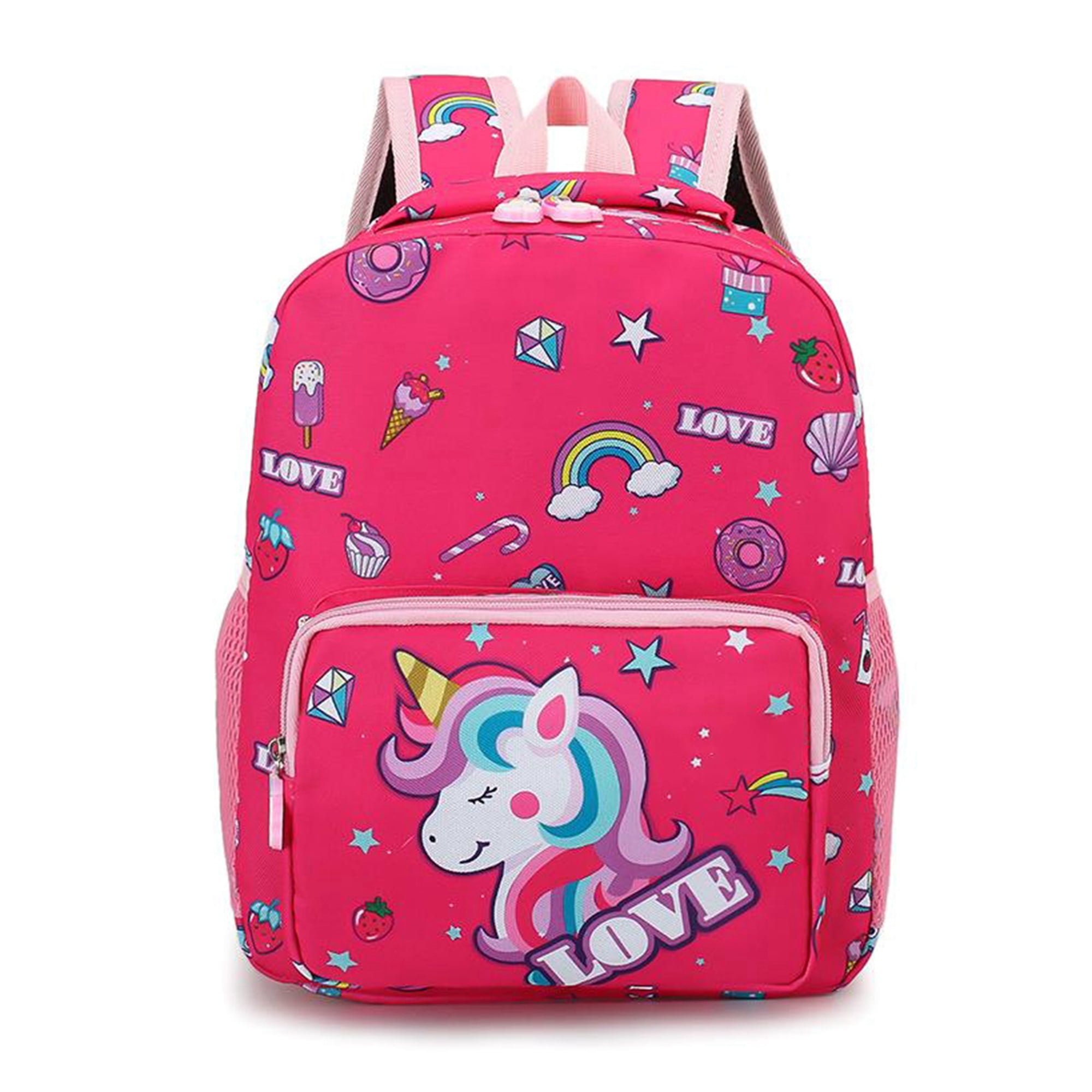 AmShibel Preschool Backpack for Kids Girls Small Backpack Purse