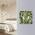 thumbnail image 4 of Yayeee Toggle Light Switch Wall Plate 3-Gang 6.37"x4.48" Decorative Outlet Cover, Orange Tree, 4 of 7