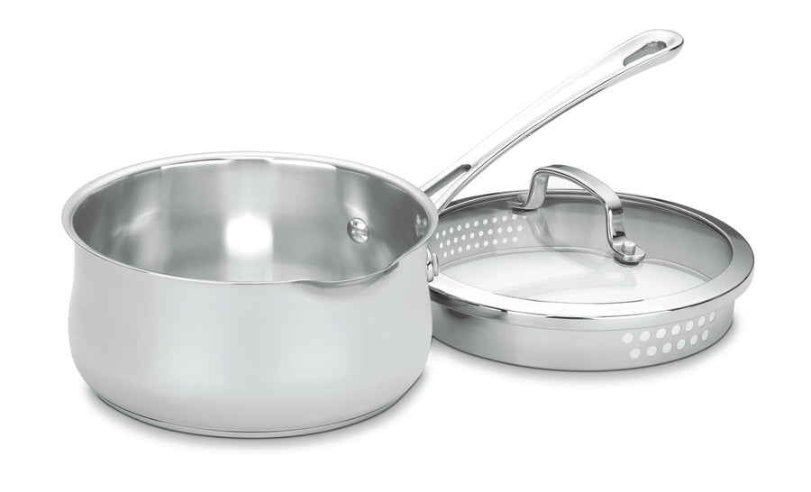 Cuisinart 719-18 Chef's Classic Stainless 2-Quart Saucepan with Cover 