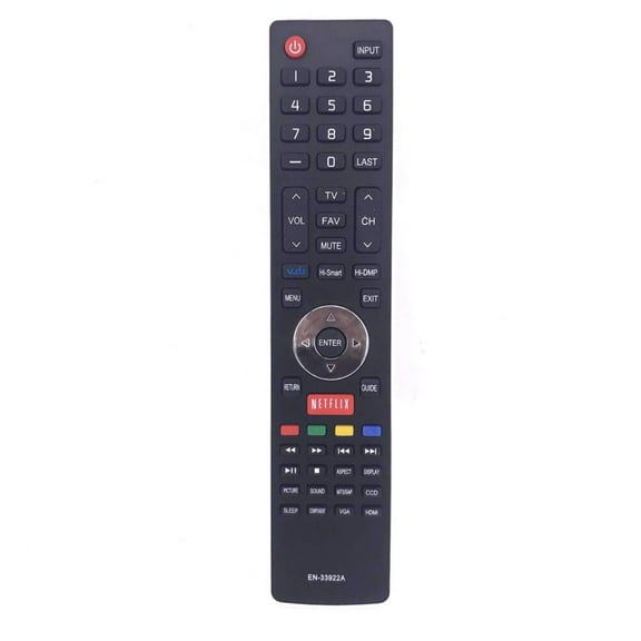 New Replace EN-33922A For Hisense Smart TV Remote Control 32H5FC 32K20 32K20DW