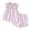 Purple, variant on 1T 2T 3T 4T 5T 6T Toddler Baby Girl Summer Clothes Set Short Sleeve T-shirt Tops Floral Bottom Pants Little Kids Outfits 2Pcs Toddler Girl Outfits (Pink,18-24 Months)