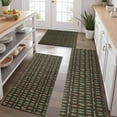 thumbnail image 2 of Dark Brown Bigfoot and Tree Pattern Kitchen Rugs Sets Of 3,Kitchen Runner Rugs Non Skid Washable,Decorative Kitchen Floor Mats for Kitchen,Sink,Laundry,17"x30"+ 17"x47" + 17"x59", 2 of 6