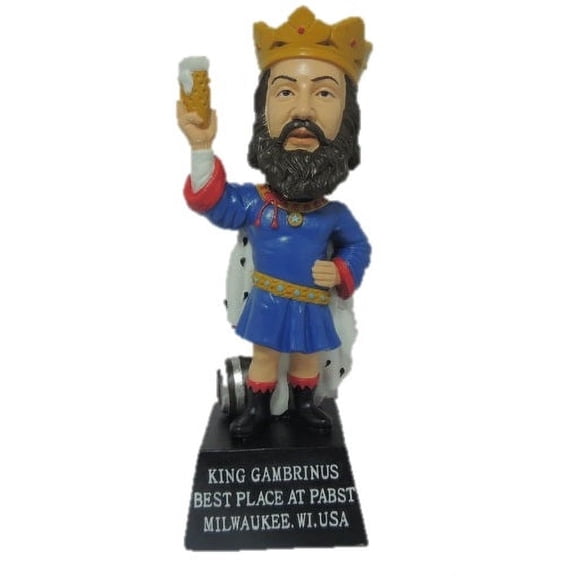 King Gambrinus King Gambrinus Individually Numbered to Only 500 Bobblehead