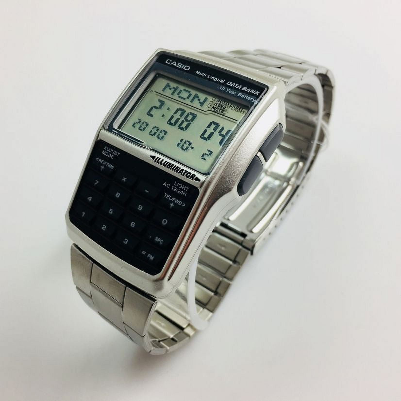 Reloj Casio acero calculadora DBC-32D-1AES