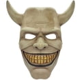thumbnail image 1 of para la máscara de teléfono negro, máscara de cosplay de terror para accesorios de accesorios de Halloween, 1 of 5