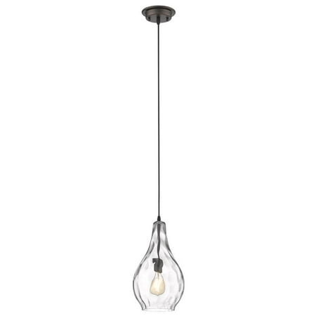 - CHLOE Lighting BROOKLYNN Transitional 1 Light Rubbed Bronze Ceiling Mini Pendant 9