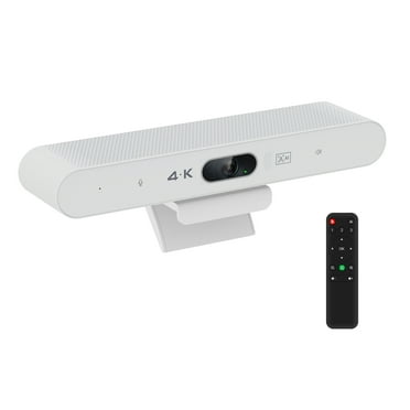 TOALLIN 4K Video Conference Camera System, AI Auto-Framing & Speaker-Tracking Webcam with Microphones and Hi-Fi Speaker, USB Plug-and-Play, Remote Control Included