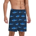 thumbnail image 2 of Fotbe Cute Shark Pantalones Cortos de Pijama para Hombre, Ropa de Dormir, Pantalones de Pijama Cortos para Hombre-X-Large, 2 of 6